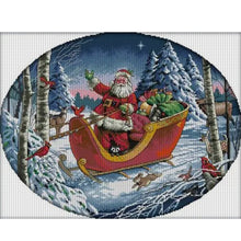 Load image into Gallery viewer, Santa Claus (53*44CM) 14CT Stamped Cross Stitch
