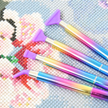 Load image into Gallery viewer, Diamond Painting Art Drill Pens Screw Thread Tips with 6 Glue Clay (Purple)
