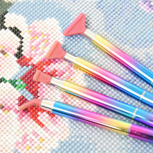 Load image into Gallery viewer, Diamond Painting Art Drill Pens Screw Thread Tips with 6 Glue Clay (Pink)
