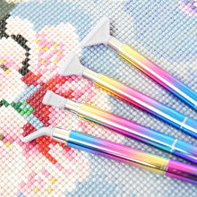 Load image into Gallery viewer, Diamond Painting Art Drill Pens Screw Thread Tips with 6 Glue Clay (Transparent)
