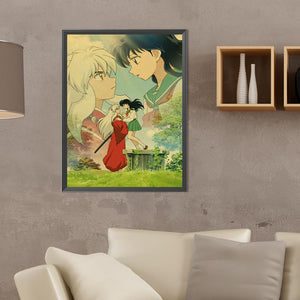 Inuyasha 30X40CM(Canvas) Full Round Drill Diamond Painting