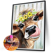Load image into Gallery viewer, Donkey 30X40CM(Canvas) Full Round Drill Diamond Painting
