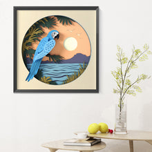 Load image into Gallery viewer, Parrot 30X30CM(Canvas) Full Round Drill Diamond Painting
