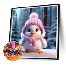 Load image into Gallery viewer, Snow Chick 30X30CM(Canvas) Full Round Drill Diamond Painting
