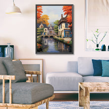 Load image into Gallery viewer, Country House 45X60CM(Canvas) Full Square Drill Diamond Painting
