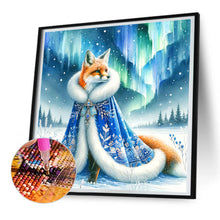 Load image into Gallery viewer, Aurora Fox 30X30CM(Canvas) Full Round Drill Diamond Painting
