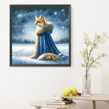 Load image into Gallery viewer, Aurora Fox 30X30CM(Canvas) Full Round Drill Diamond Painting
