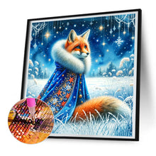 Load image into Gallery viewer, Aurora Fox 30X30CM(Canvas) Full Round Drill Diamond Painting
