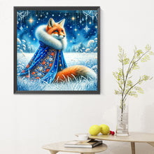 Load image into Gallery viewer, Aurora Fox 30X30CM(Canvas) Full Round Drill Diamond Painting
