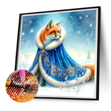 Load image into Gallery viewer, Aurora Fox 30X30CM(Canvas) Full Round Drill Diamond Painting
