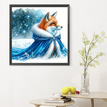 Load image into Gallery viewer, Aurora Fox 30X30CM(Canvas) Full Round Drill Diamond Painting
