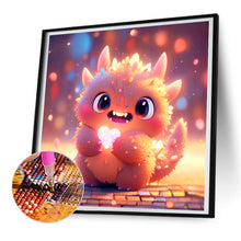 Load image into Gallery viewer, Love Pink Dragon 30X30CM(Canvas) Full Round Drill Diamond Painting
