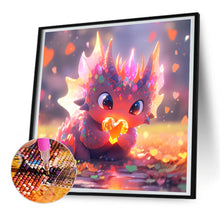 Load image into Gallery viewer, Love Purple Dragon 30X30CM(Canvas) Full Round Drill Diamond Painting
