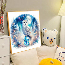 Load image into Gallery viewer, Owl 40X40CM(Canvas) Full Round Drill Diamond Painting
