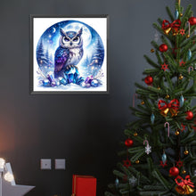 Load image into Gallery viewer, Owl 40X40CM(Canvas) Full Round Drill Diamond Painting
