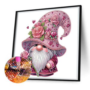 Valentine'S Day Goblin 30X30CM(Canvas) Partial Special Shaped Drill Diamond Painting
