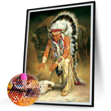 Load image into Gallery viewer, Indian 30X40CM(Canvas) Full Round Drill Diamond Painting
