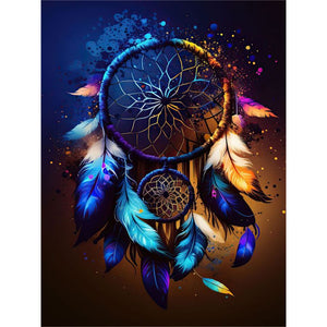 Dreamcatcher 30X40CM(Canvas) Full Round Drill Diamond Painting