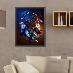 Dreamcatcher 30X40CM(Canvas) Full Round Drill Diamond Painting