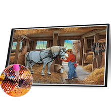 Load image into Gallery viewer, Country House 40X30CM(Canvas) Full Square Drill Diamond Painting
