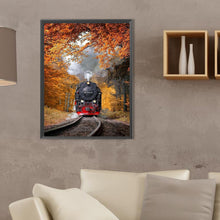 Load image into Gallery viewer, Country Train 30X40CM(Canvas) Full Square Drill Diamond Painting
