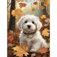 Load image into Gallery viewer, Woods Puppy 30X40CM(Canvas) Full Square Drill Diamond Painting
