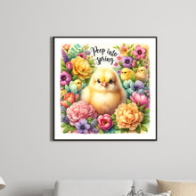 Load image into Gallery viewer, Easter Chick Bunny 30X30CM(Canvas) Full Round Drill Diamond Painting
