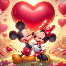 Load image into Gallery viewer, Mickey Minnie 30X30CM(Canvas) Full Round Drill Diamond Painting
