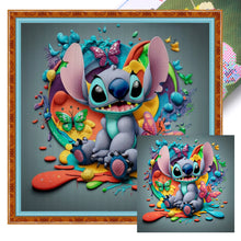 Load image into Gallery viewer, Stitch (40*40CM) 11CT Stamped Cross Stitch
