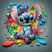 Load image into Gallery viewer, Stitch (40*40CM) 11CT Stamped Cross Stitch
