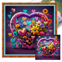 Load image into Gallery viewer, Love Flowers And Plants (40*40CM) 11CT Stamped Cross Stitch
