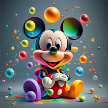 Load image into Gallery viewer, Mickey (40*40CM) 11CT Stamped Cross Stitch

