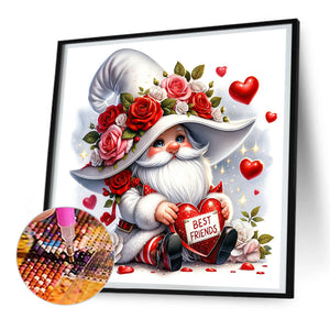 Valentine'S Day Goblin 30X30CM(Canvas) Full Round Drill Diamond Painting