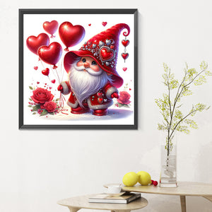 Valentine'S Day Goblin 30X30CM(Canvas) Full Round Drill Diamond Painting