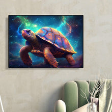 Load image into Gallery viewer, Mysterious Turtle 40X30CM(Canvas) Full Round Drill Diamond Painting
