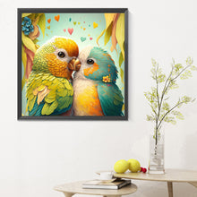 Load image into Gallery viewer, A Pair Of Lovebirds 30*30CM(Canvas) Full Round Drill Diamond Painting
