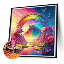 Load image into Gallery viewer, Colorful Yin Yang Wonderland 30X30CM(Canvas) Full Round Drill Diamond Painting
