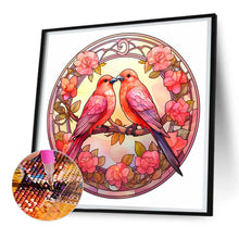 Load image into Gallery viewer, Love For Birds 30*30CM(Canvas) Full Round Drill Diamond Painting
