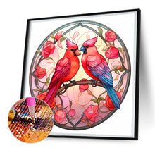 Load image into Gallery viewer, Love For Birds 30*30CM(Canvas) Full Round Drill Diamond Painting
