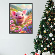 Load image into Gallery viewer, Cute Pig 30X40CM(Canvas) Full Square Drill Diamond Painting
