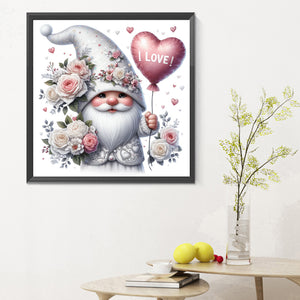 Valentine'S Day Goblin 30*30CM(Canvas) Full Round Drill Diamond Painting