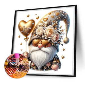 Valentine'S Day Goblin 30*30CM(Canvas) Full Round Drill Diamond Painting