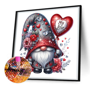 Valentine'S Day Goblin 30*30CM(Canvas) Full Round Drill Diamond Painting