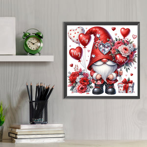 Valentine'S Day Goblin 30*30CM(Canvas) Full Round Drill Diamond Painting