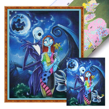 Load image into Gallery viewer, Jack And Sally&#39;S Wedding (40*50CM) 11CT Stamped Cross Stitch
