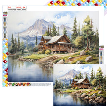 Load image into Gallery viewer, Woods Lake 50*40CM(Canvas) Full Square Drill Diamond Painting
