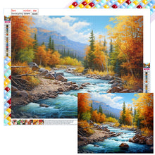 Load image into Gallery viewer, Woods Lake 50*40CM(Canvas) Full Square Drill Diamond Painting
