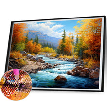 Load image into Gallery viewer, Woods Lake 50*40CM(Canvas) Full Square Drill Diamond Painting
