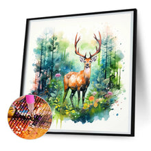 Load image into Gallery viewer, Elk 30X30CM(Canvas) Full Round Drill Diamond Painting
