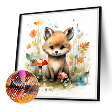 Load image into Gallery viewer, Little Fox 30X30CM(Canvas) Full Round Drill Diamond Painting
